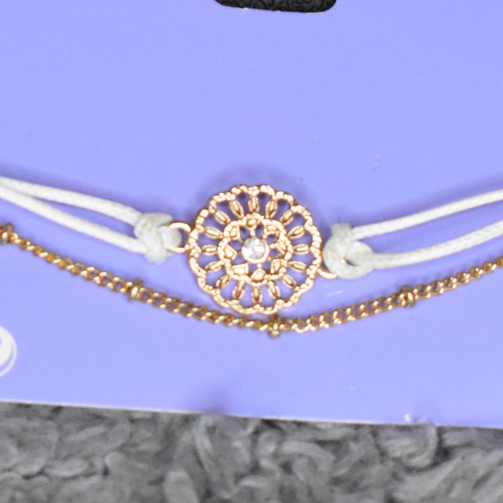 🔥 3/$15 NWT Claire's Multi-Strand Boho Bracelet